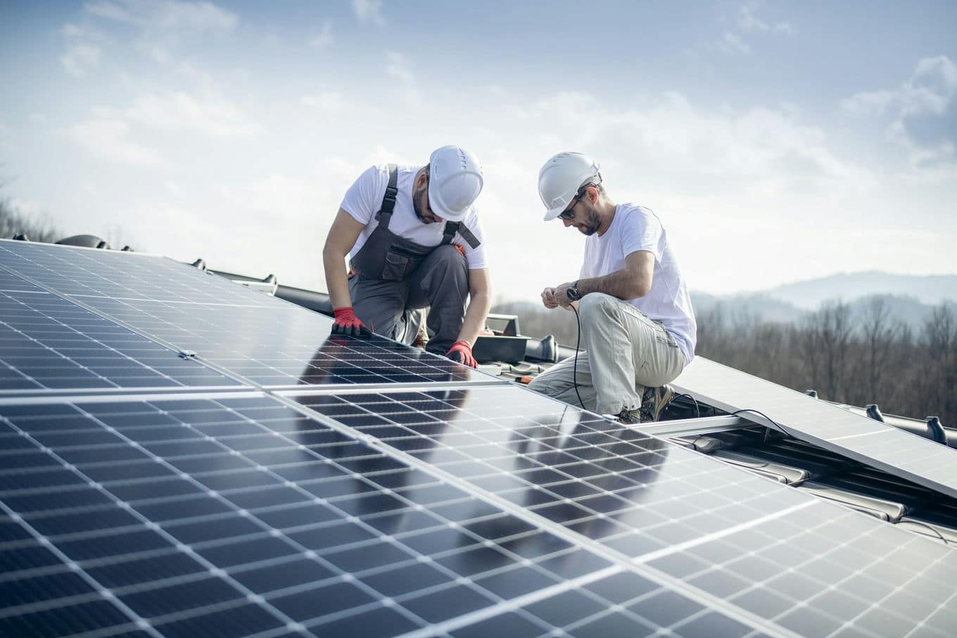 montaż fotowoltaiki na dachu